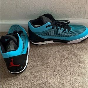 Blue air Jordan’s